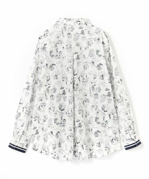 CARA O CRUZ / キャラ・オ・クルス シャツ・ブラウス | プリントブラウス【35th】【産地ナブル】【セットアップ】 | 詳細13