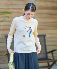 CARA O CRUZ / キャラ・オ・クルス ニット・セーター | 洗える ガールモチーフニット【CoC by CARA O CRUZ】