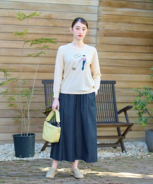 CARA O CRUZ / キャラ・オ・クルス ニット・セーター | 洗える ガールモチーフニット【CoC by CARA O CRUZ】 | 詳細18