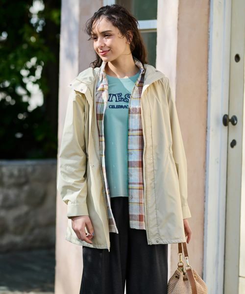 CARA O CRUZ / キャラ・オ・クルス その他アウター | 【花粉ガード・撥水】マウンテンパーカー【CoC by CARA O CRUZ】 | 詳細4