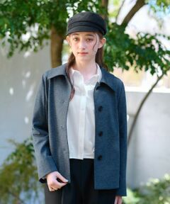 CARA O CRUZ / キャラ・オ・クルス テーラードジャケット | ステンカラージャケット