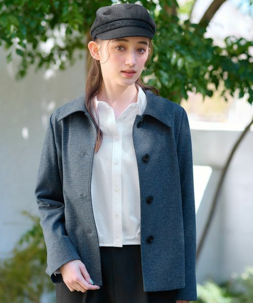 CARA O CRUZ / キャラ・オ・クルス テーラードジャケット | ステンカラージャケット | 詳細11