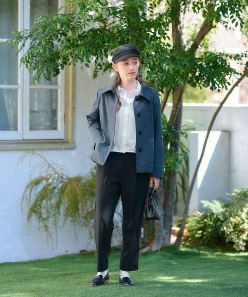 CARA O CRUZ / キャラ・オ・クルス テーラードジャケット | ステンカラージャケット | 詳細17