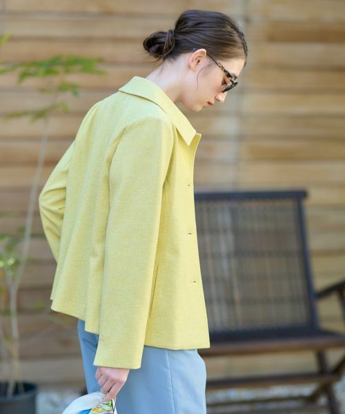 CARA O CRUZ / キャラ・オ・クルス テーラードジャケット | ステンカラージャケット | 詳細4