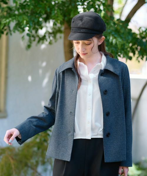 CARA O CRUZ / キャラ・オ・クルス テーラードジャケット | ステンカラージャケット | 詳細8