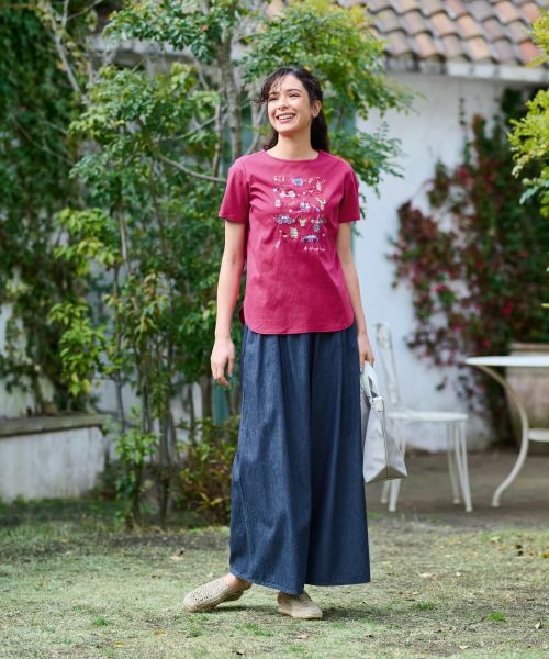 CARA O CRUZ / キャラ・オ・クルス カットソー | 刺繍Tシャツ | 詳細15