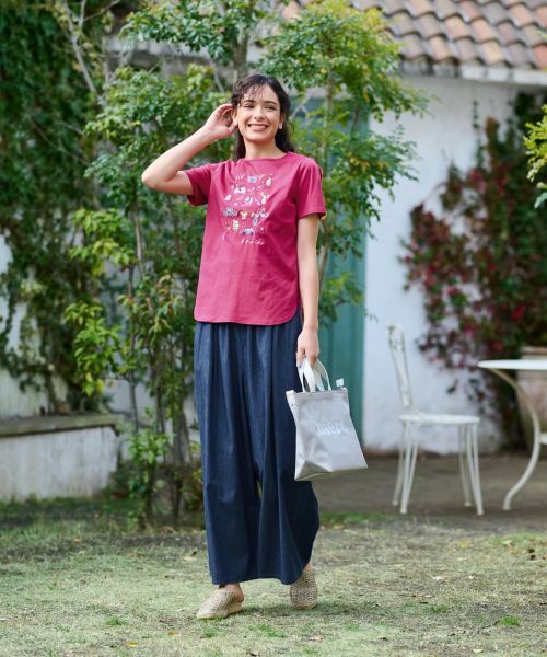 CARA O CRUZ / キャラ・オ・クルス カットソー | 刺繍Tシャツ | 詳細16