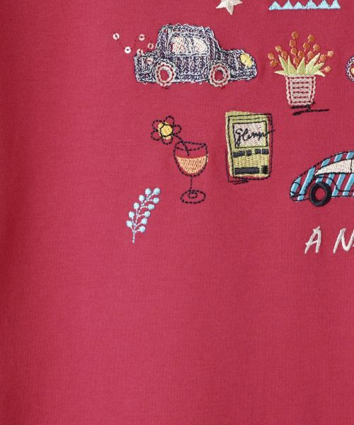 CARA O CRUZ / キャラ・オ・クルス カットソー | 刺繍Tシャツ | 詳細29