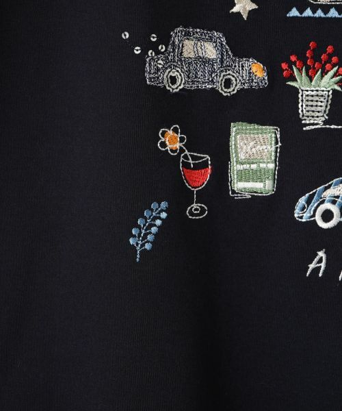 CARA O CRUZ / キャラ・オ・クルス カットソー | 刺繍Tシャツ | 詳細30