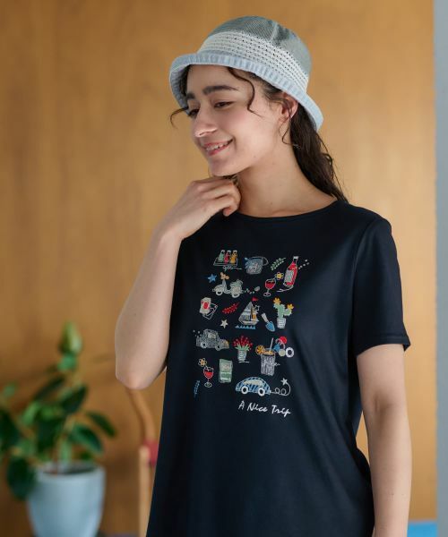 CARA O CRUZ / キャラ・オ・クルス カットソー | 刺繍Tシャツ | 詳細4