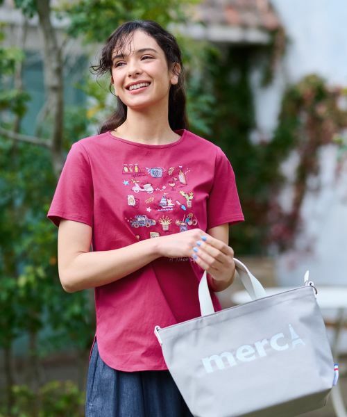 CARA O CRUZ / キャラ・オ・クルス カットソー | 刺繍Tシャツ | 詳細6