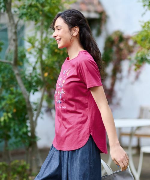 CARA O CRUZ / キャラ・オ・クルス カットソー | 刺繍Tシャツ | 詳細7