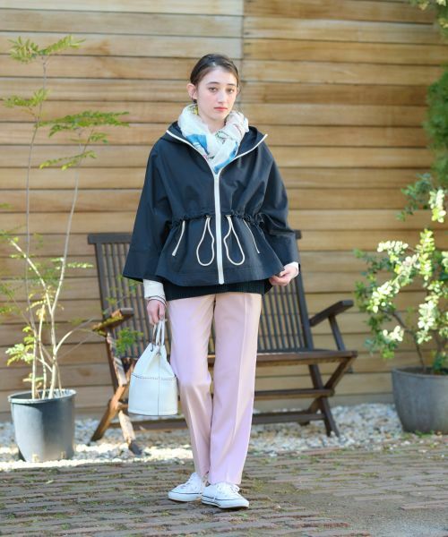 CARA O CRUZ / キャラ・オ・クルス その他パンツ | 洗える 後ろウエストゴムのセンタープレスパンツ | 詳細19