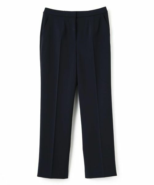 CARA O CRUZ / キャラ・オ・クルス その他パンツ | 洗える 後ろウエストゴムのセンタープレスパンツ | 詳細22