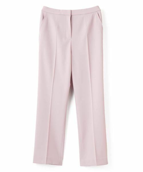 CARA O CRUZ / キャラ・オ・クルス その他パンツ | 洗える 後ろウエストゴムのセンタープレスパンツ | 詳細23