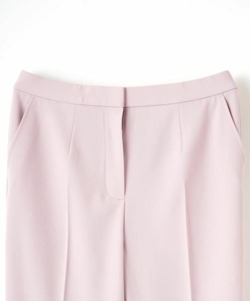CARA O CRUZ / キャラ・オ・クルス その他パンツ | 洗える 後ろウエストゴムのセンタープレスパンツ | 詳細26
