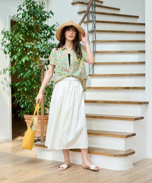 CARA O CRUZ / キャラ・オ・クルス カットソー | 洗える ラインストーンロゴのタンクトップ | 詳細24