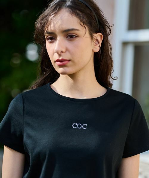 キャラ・オ・クルス CARA O CRUZ Tシャツ （ネイビー） キャラ・オ・クルス CARA O CRUZ Tシャツ （ネイビー