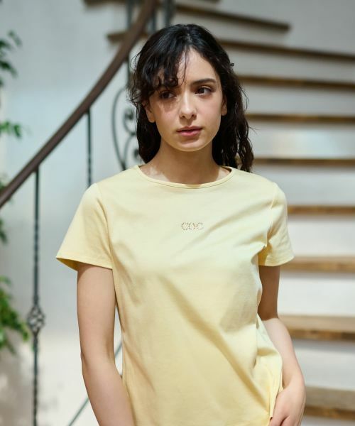 CARA O CRUZ / キャラ・オ・クルス ストーンロゴTシャツ セール】 ストーンロゴTシャツ （Tシャツ）｜CARA O CRUZ