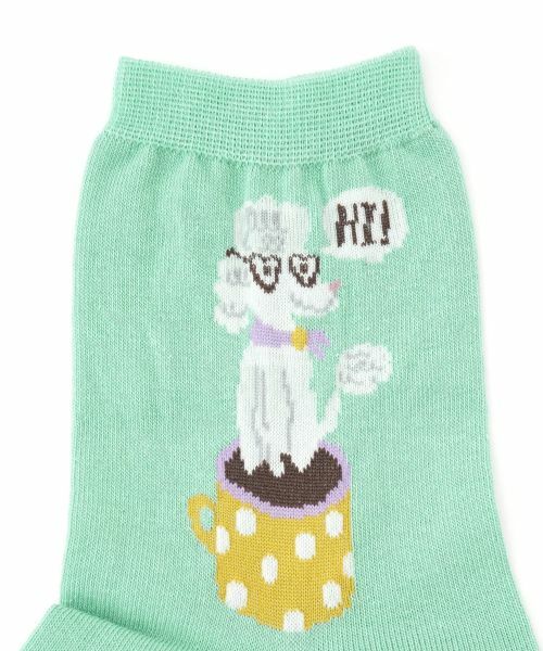 CARA O CRUZ / キャラ・オ・クルス ソックス | プードル ショートソックス | 詳細3