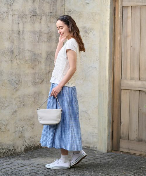 CARA O CRUZ / キャラ・オ・クルス テーラードジャケット | かぎ針風ニットベスト | 詳細22