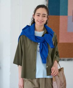 CARA O CRUZ / キャラ・オ・クルス テーラードジャケット | 【撥水】 洗えるライトハオリ【セットアップ】