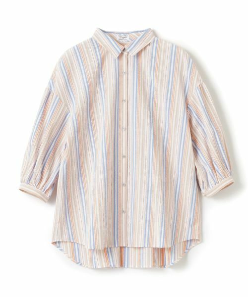 CARA O CRUZ / キャラ・オ・クルス シャツ・ブラウス | ストライプブラウス【SOMELOS】【35th】 | 詳細16