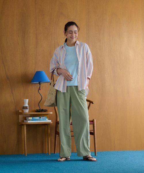 CARA O CRUZ / キャラ・オ・クルス シャツ・ブラウス | ストライプブラウス【SOMELOS】【35th】 | 詳細8