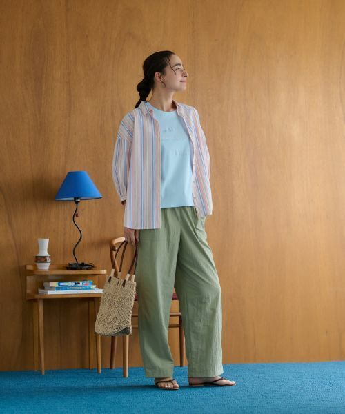 CARA O CRUZ / キャラ・オ・クルス シャツ・ブラウス | ストライプブラウス【SOMELOS】【35th】 | 詳細9