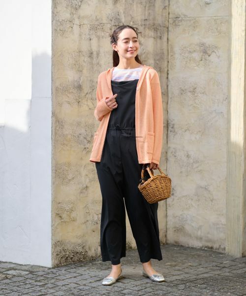 CARA O CRUZ / キャラ・オ・クルス シャツ・ブラウス | 洗える ボーダーの裾シャーリングブラウス【SOMELOS】【35th】 | 詳細14