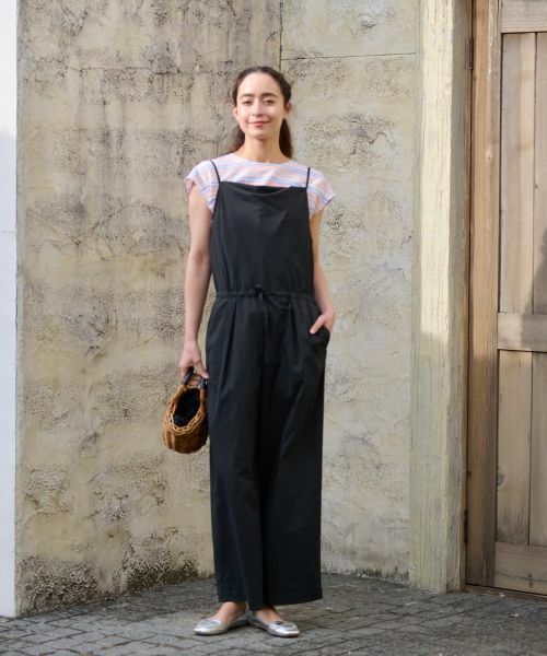 CARA O CRUZ / キャラ・オ・クルス シャツ・ブラウス | 洗える ボーダーの裾シャーリングブラウス【SOMELOS】【35th】 | 詳細15