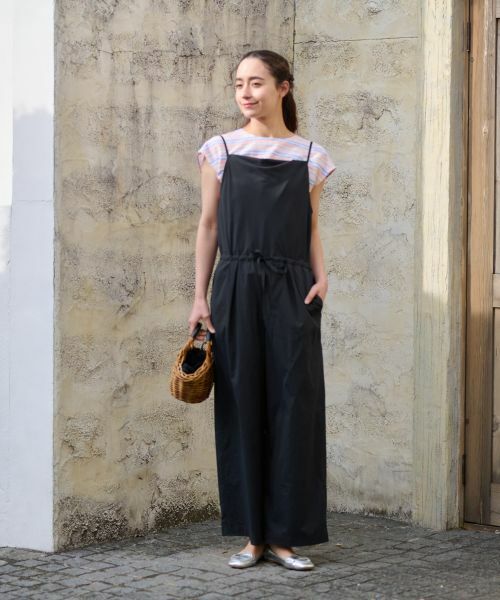 CARA O CRUZ / キャラ・オ・クルス その他パンツ | 【撥水】 洗えるサロペット【セットアップ】 | 詳細16