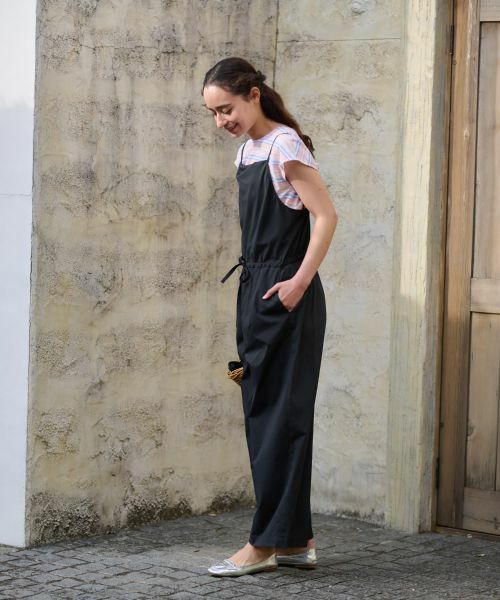 CARA O CRUZ / キャラ・オ・クルス その他パンツ | 【撥水】 洗えるサロペット【セットアップ】 | 詳細17