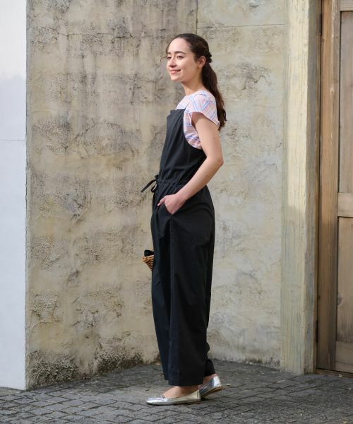 CARA O CRUZ / キャラ・オ・クルス その他パンツ | 【撥水】 洗えるサロペット【セットアップ】 | 詳細18