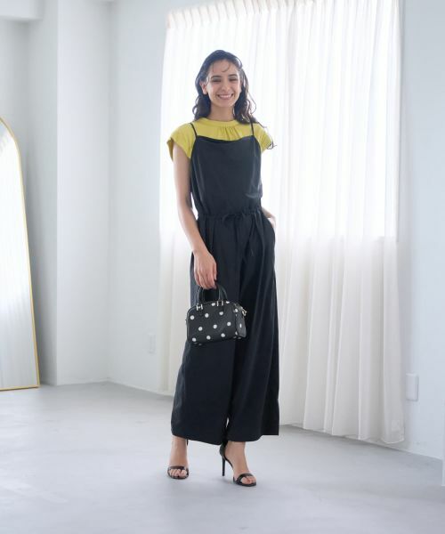 CARA O CRUZ / キャラ・オ・クルス その他パンツ | 【撥水】 洗えるサロペット【セットアップ】 | 詳細2