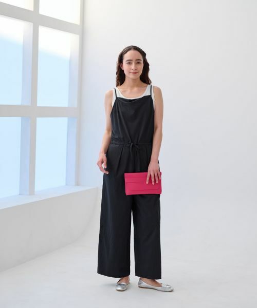 CARA O CRUZ / キャラ・オ・クルス その他パンツ | 【撥水】 洗えるサロペット【セットアップ】 | 詳細24
