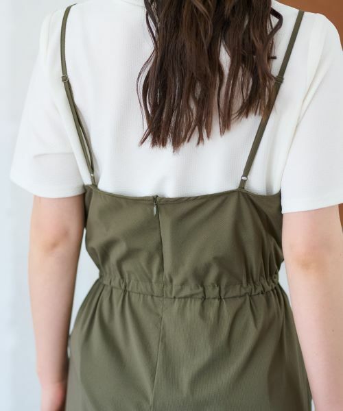 CARA O CRUZ / キャラ・オ・クルス その他パンツ | 【撥水】 洗えるサロペット【セットアップ】 | 詳細29