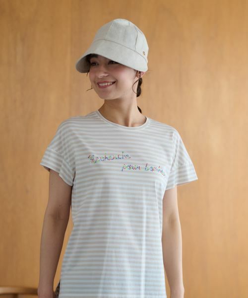 CARA O CRUZ / キャラ・オ・クルス Tシャツ | ボーダーTシャツ | 詳細3