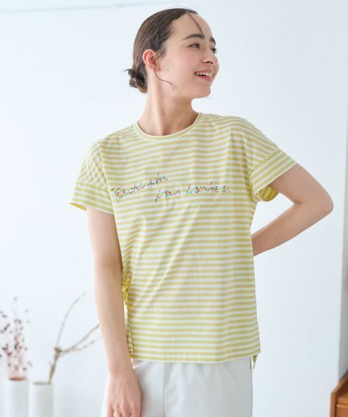 CARA O CRUZ / キャラ・オ・クルス Tシャツ | ボーダーTシャツ | 詳細6