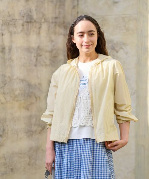 CARA O CRUZ / キャラ・オ・クルス その他アウター | 【撥水】 洗えるジップアップブルゾン【産地ナブル】 | 詳細10