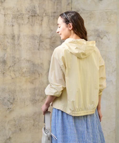 CARA O CRUZ / キャラ・オ・クルス その他アウター | 【撥水】 洗えるジップアップブルゾン【産地ナブル】 | 詳細15