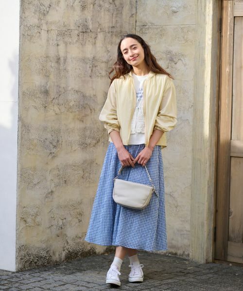 CARA O CRUZ / キャラ・オ・クルス その他アウター | 【撥水】 洗えるジップアップブルゾン【産地ナブル】 | 詳細25