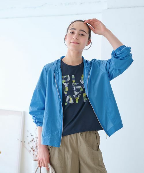 CARA O CRUZ / キャラ・オ・クルス その他アウター | 【撥水】 洗えるジップアップブルゾン【産地ナブル】 | 詳細5