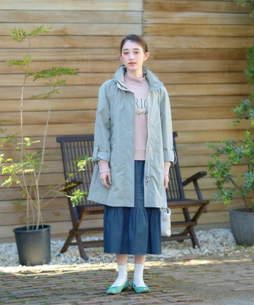 CARA O CRUZ / キャラ・オ・クルス ミニ・ひざ丈スカート | 洗える ティアードデニムスカート | 詳細4