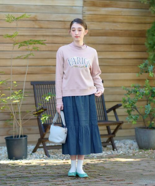 CARA O CRUZ / キャラ・オ・クルス ミニ・ひざ丈スカート | 洗える ティアードデニムスカート | 詳細5