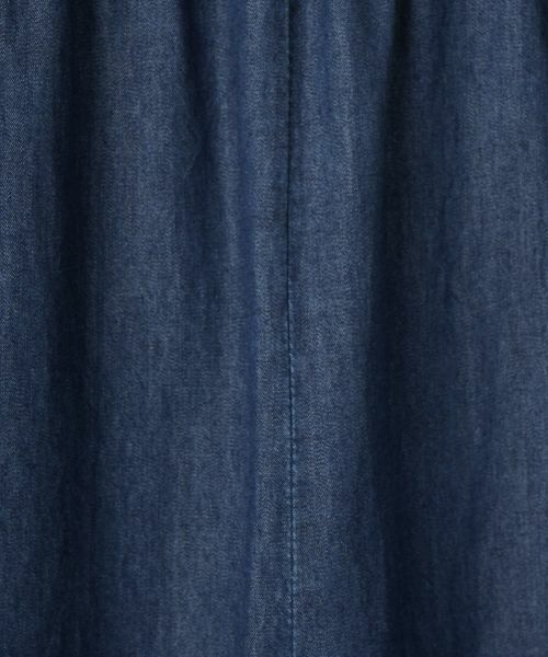 CARA O CRUZ / キャラ・オ・クルス その他パンツ | 洗える デニムワイドパンツ | 詳細18