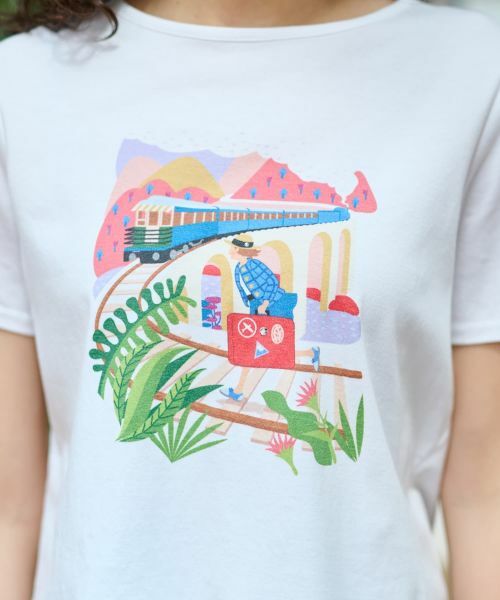 セール】 プリントTシャツ （Tシャツ）｜CARA O CRUZ / キャラ