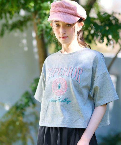 CARA O CRUZ / キャラ・オ・クルス Tシャツ | 洗える ロゴエンブレムＴシャツ | 詳細11