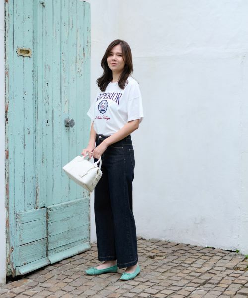 CARA O CRUZ / キャラ・オ・クルス Tシャツ | 洗える ロゴエンブレムＴシャツ | 詳細21