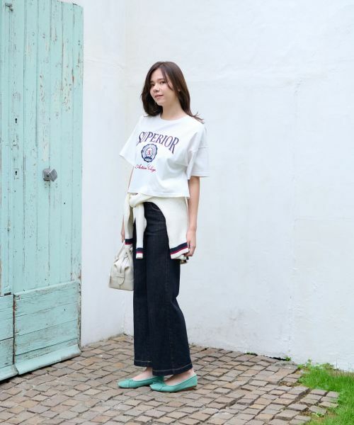 CARA O CRUZ / キャラ・オ・クルス Tシャツ | 洗える ロゴエンブレムＴシャツ | 詳細26